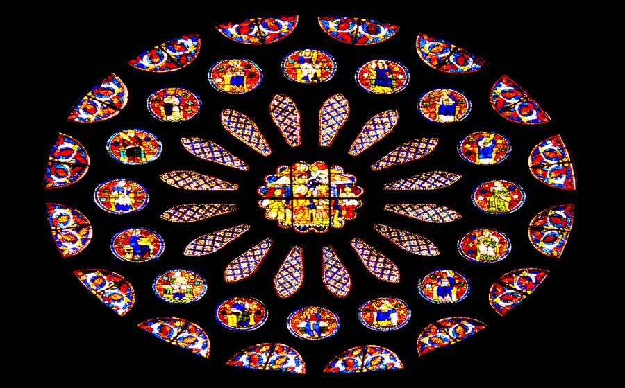 Vidriera de la Catedral de León