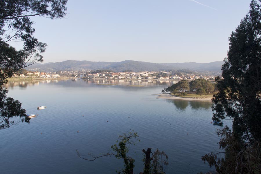 eL estuario de la Foz visto desde el Monte Lourido