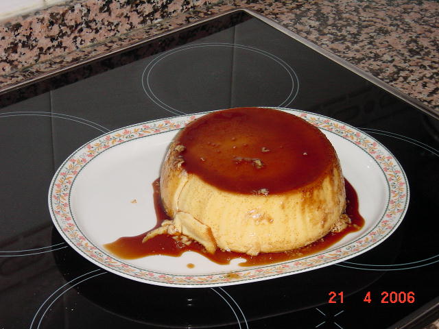 accede a la receta del flan de coco