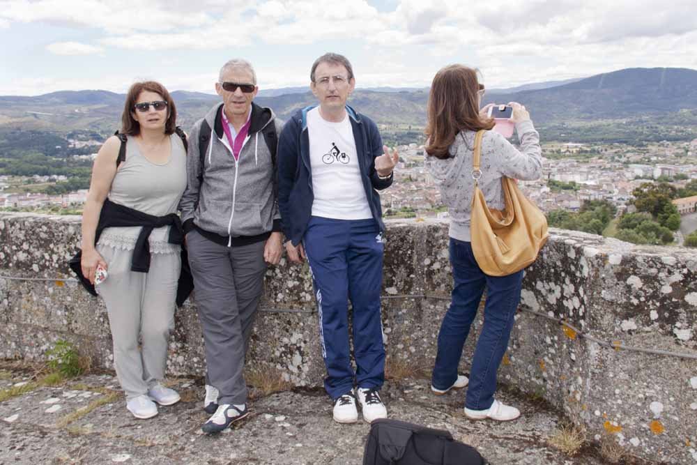 En el Castillo de Monterrei